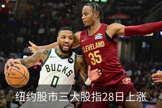 纽约股市三大股指28日上涨